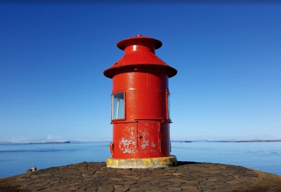 Súgandiseyjarviti Lighthouse photo location in Iceland